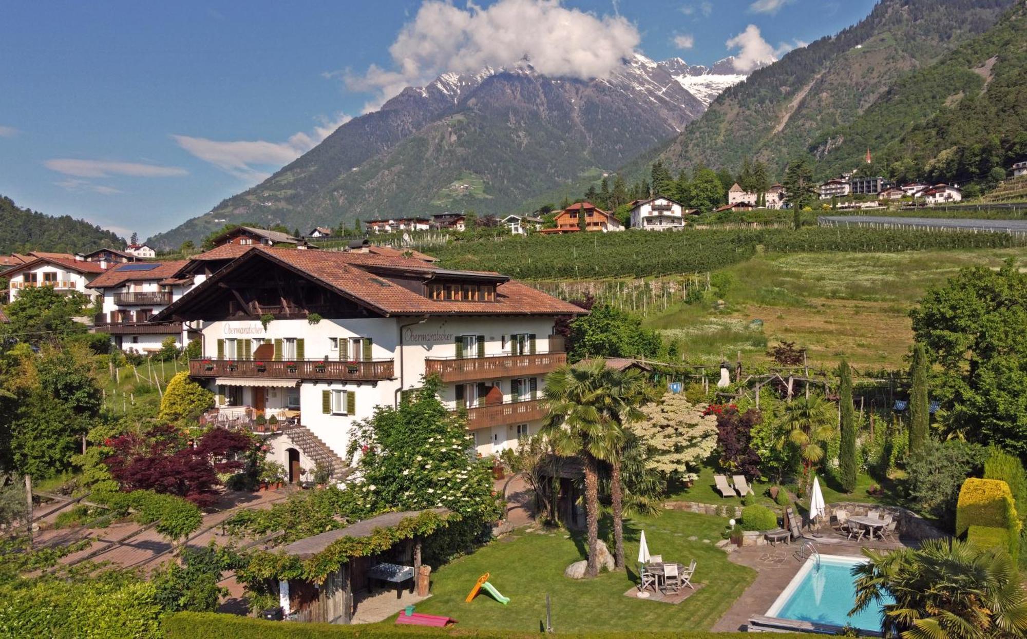 Obermaratscher Apartments Residence Lagundo Zewnętrze zdjęcie