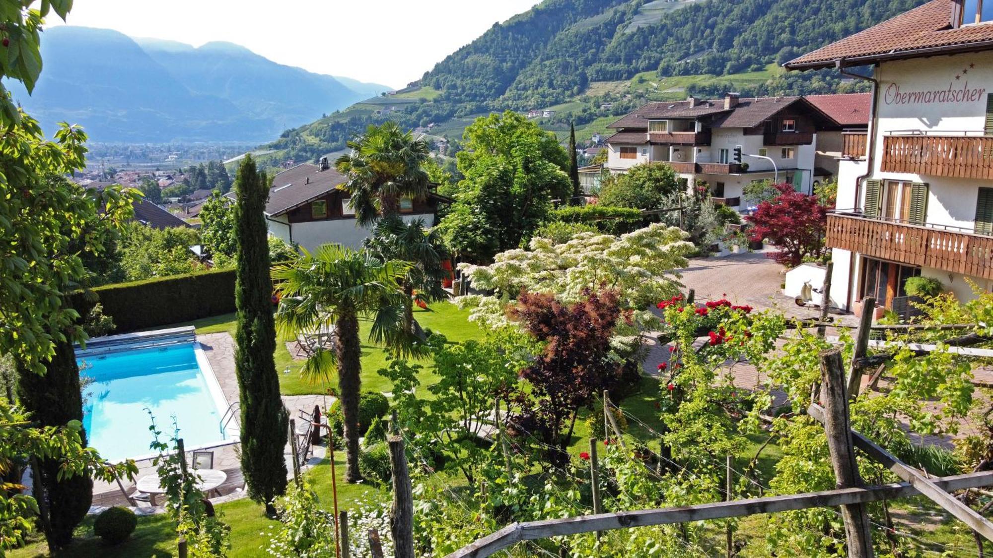 Obermaratscher Apartments Residence Lagundo Zewnętrze zdjęcie